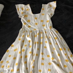 Alice Ames yellow polka dot size 7